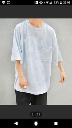 Kutir タイダイ染ビッグTシャツのサムネイル