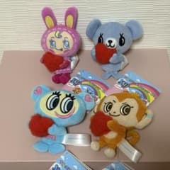 ナルミヤキャラクターズ　ハートだっこマスコット　4種コンプリートセット