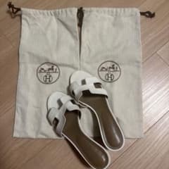 エルメス HERMES オアジス OASIS 071002Z サンダル 36.5 - メルカリ