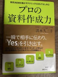 プロの資料作成力 清水久三子のサムネイル