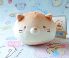 [신품·태그 첨부]스미코구라시 고양이 빵 모-치모치 빵집 봉제인형