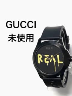 付属品有】 GUCCI グッチ 126.4 REAL ブラック メンズ腕時計 - メルカリ