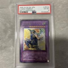 遊戯王 E・HERO テンペスター レリーフ psa6 - メルカリ