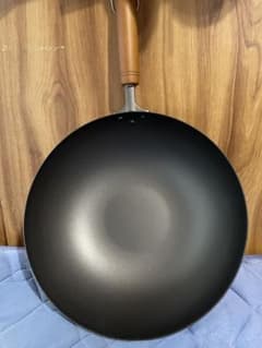 チタン中華鍋　30センチ　日本製　未使用品 チタン中華鍋 未使用品 30センチ 元箱無し 日本製 - メルカリ