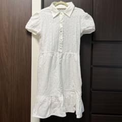 美品☆レッドヴァレンティノ レースワンピース ホワイト　レース　花柄のサムネイル
