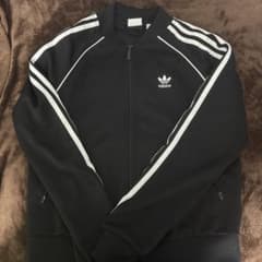 adidas Originals トラックジャケット 黒のサムネイル