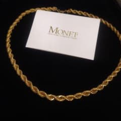 MONET　モネ　ゴールド　ネックレス　 チェーン　細い　長い　ヴィンテージ