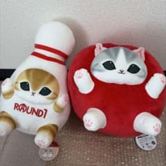 mofusand BIGぬいぐるみ ROUND1コラボ 全2種セット - メルカリ