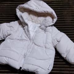 ZARA　BABY　ダウンコート　80サイズ　クリーニング済のサムネイル