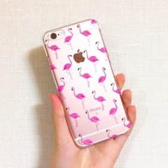 ねこやなぎ様専用  iPhoneケース フラミンゴ 【送料無料】のサムネイル