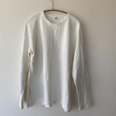 UNIQLO ユニクロ　白Tシャツ　長袖のサムネイル