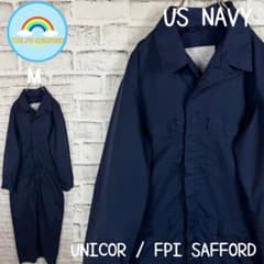 90s米軍実物USNAVYユーティリティつなぎ46Rネイビージャンプスーツ 90s米軍実物USNAVYユーティリティつなぎ46Rネイビージャンプスーツ