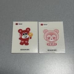 RIIZE CUコラボリズコ ステッカー シール 2種セットショウタロウのサムネイル