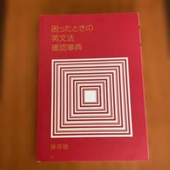 困ったときの英文法確認事典のサムネイル