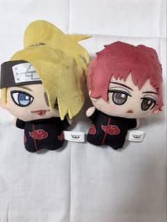 NARUTO 暁 ぬいぐるみ デイダラ サソリ 2点セットのサムネイル