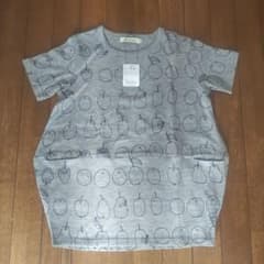 BB aroma フルーツ柄 Tシャツ グレー 110-130のサムネイル