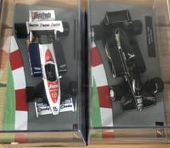 題名:デアゴスティーニ　F1マシンコレクション アイルトンセナ2台セットのサムネイル