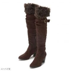 5WAY 3E 美脚 ストレッチ ロングブーツ BRのサムネイル