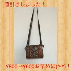 アジアン風のショルダーバックのサムネイル