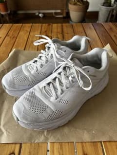 HOKA ONE ONE クリフトン6 27.5cm 白 厚底 ホカ