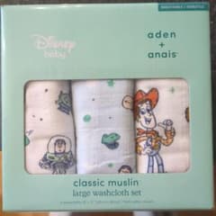 aden+anaisディズニー トイ・ストーリー ガーゼワッシュクロスセットのサムネイル
