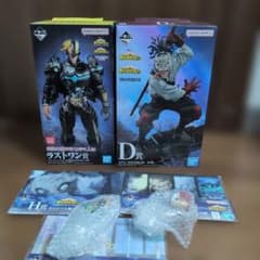 ヒロアカ一番くじ フィギュア 2種セット　D賞　ステイン　ラストワン賞セットのサムネイル