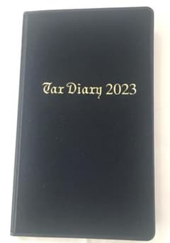 【G様専用】税務手帳 2023年度版  紺色のサムネイル