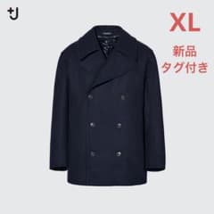 ユニクロ　UNIQLO +j ウールブレンド　オーバーサイズ　Pコート　XLのサムネイル