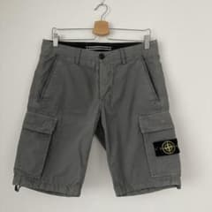 ストーンアイランド STONE ISLAND カーゴハーフパンツ グレー w31
