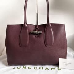 ロンシャン ロゾ トートバッグ 肩掛け A4可 レザー ボルドー ロンシャン ロゾ トートバッグ 肩掛け A4可 レザー ボルドー - メルカリ