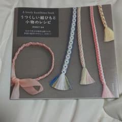 うつくしい組ひもと小物のレシピ 丸台で作る本格的な組みひもを身近な道具でやさし…のサムネイル