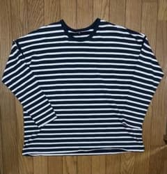 old uniqlo ボーダー ロンt 長袖カットソー ノームコア y2k - メルカリ