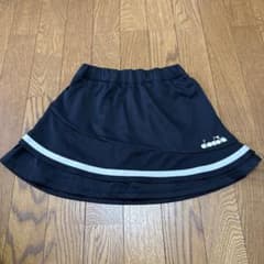 DIADORA テニスウェア スコート ブラックのサムネイル