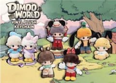 신품 DIMOO WORLD × DISNEY 봉제 장난감 어소트 박스