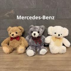 Mercedes-Benz ベア ぬいぐるみ 3体セット - メルカリ