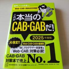 これが本当のCAB・GABだ! 2025年度版 【Web―CAB・IMAGES…のサムネイル