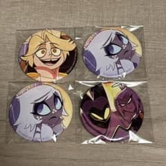Hazbin Hotel ハズビンホテル 缶バッジ 4点セット 天使組 - メルカリ