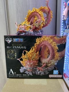ワンピース　一番くじ　挑め百花繚乱鬼ヶ島　A賞　モモの助　大龍変化のサムネイル