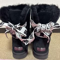 UGG ブラックムートンブーツのサムネイル