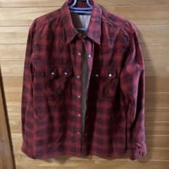 フラットヘッド　長袖シャツ　レッドのサムネイル