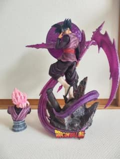 在庫処分値段交渉可ブラック悟空ガレージキットフィギュア塗装済みのスタチュー完成品のサムネイル