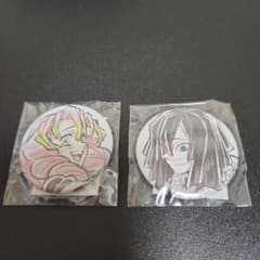 鬼滅の刃 缶バッジ 伊黒小芭内 甘露寺蜜璃のサムネイル