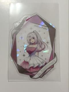 椎名唯華【にじさんじ7周年特典 箔押しホロクリアカード】匿名配送のサムネイル