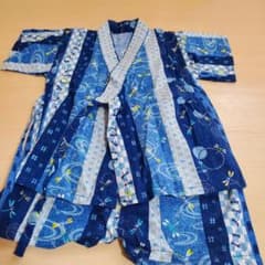 ベビー 甚平 80cm 男の子 トンボ柄のサムネイル