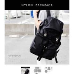 Pompadour NYLON Back pack Blackのサムネイル