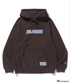 X-LARGE チャンピオンコラボ ブラウンパーカーのサムネイル