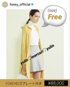 定価¥88,000♡FOXEY スレンダーフーディ(フリーサイズ) 定価¥88,000♡FOXEY スレンダーフーディ(フリーサイズ) - メルカリ