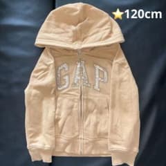 GAP ジッパー　上着　パーカー　子供　120cm 6-7y ジャンパーのサムネイル