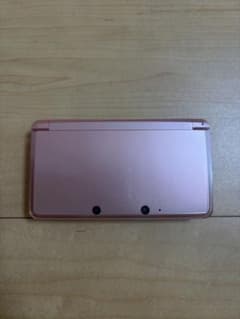 【動作確認済み】Nintendo 3DS 本体 ピンクのサムネイル