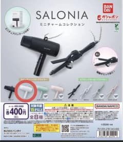 SALONIA ミニチャームコレクション ブラックのサムネイル
